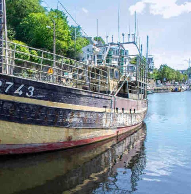 Voiles Sur Morlaix: Vue Port, 4 Personnes, Parking Apartment Exterior foto