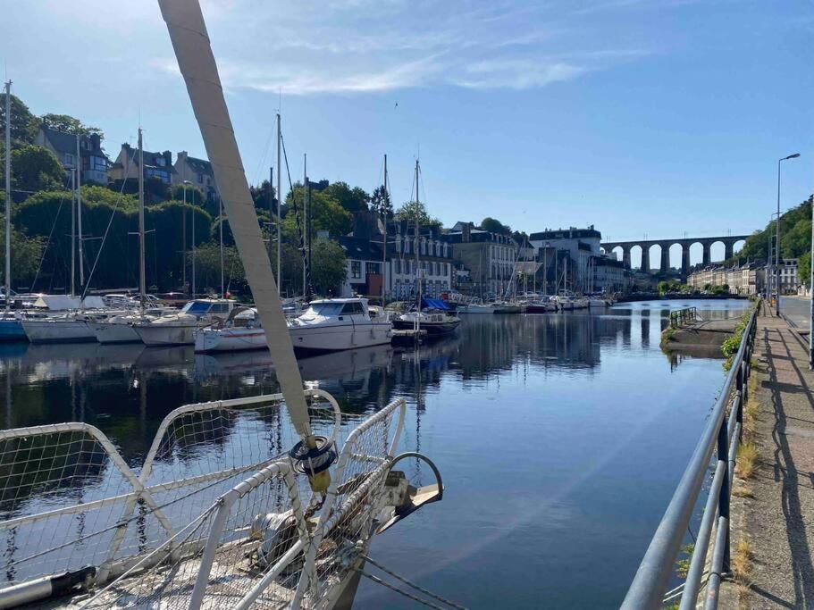 Voiles Sur Morlaix: Vue Port, 4 Personnes, Parking Apartment Exterior foto
